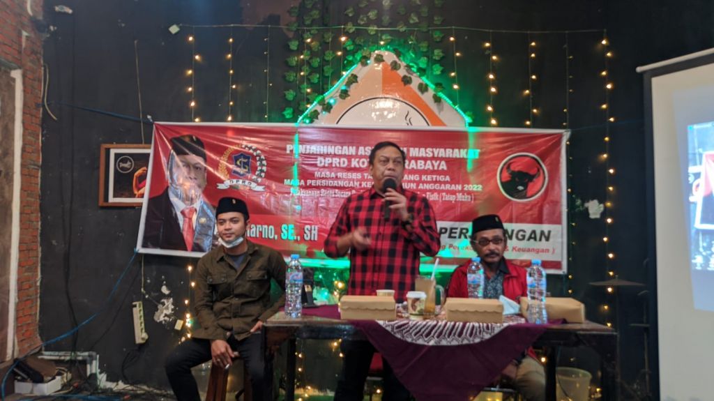 Wakil Ketua Komisi B Dicurhati  Modal Usaha