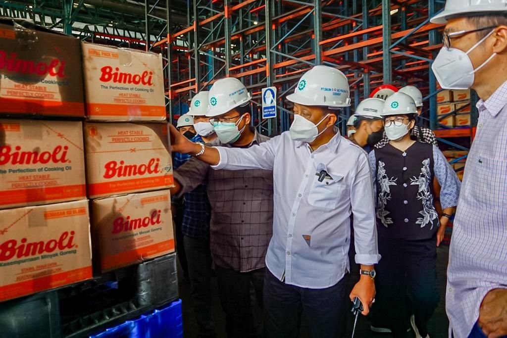 Wawali Armuji Kunjungi Produsen Minyak Goreng