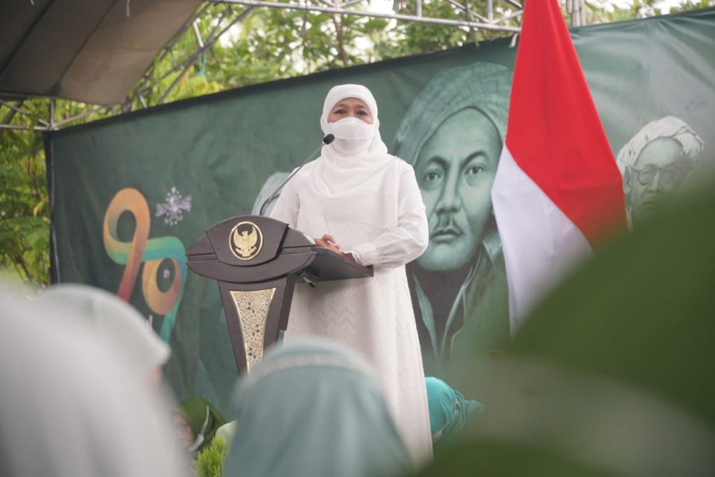 Khofifah Ajak Jadikan Nilai-Nilai Shalat untuk Bangkit dari Keterpurukan