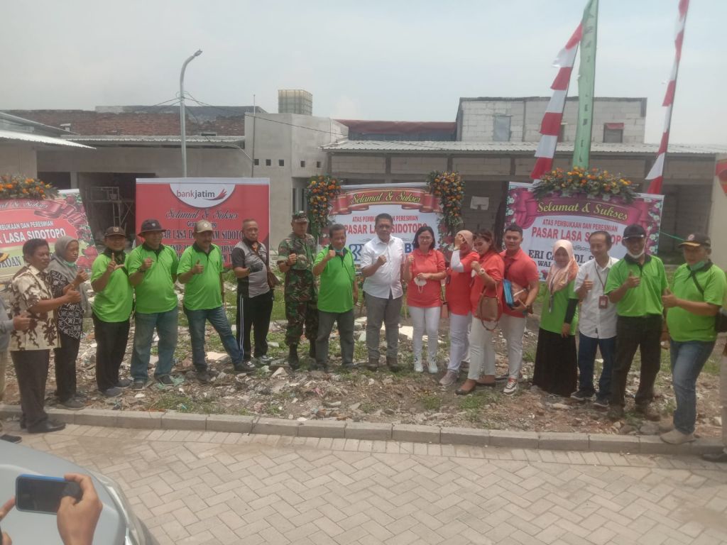 Dihadiri Staf Ahli Walikota, Pasar Laza Resmi Dibuka