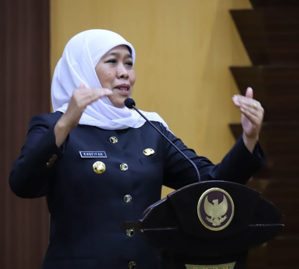 Khofifah: Optimis Melandainya Covid-19 Tak Sekedar Menuju Kehidupan Normal Baru