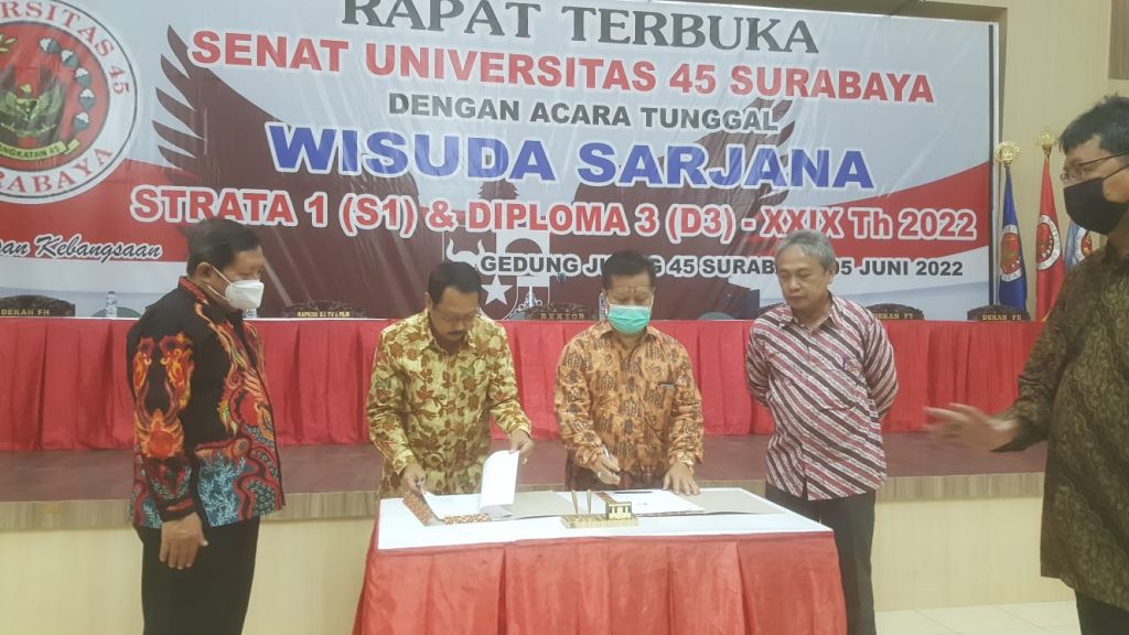 BPSK Kota Surabaya Teken MoU dengan Yayasan Perjuangan 45