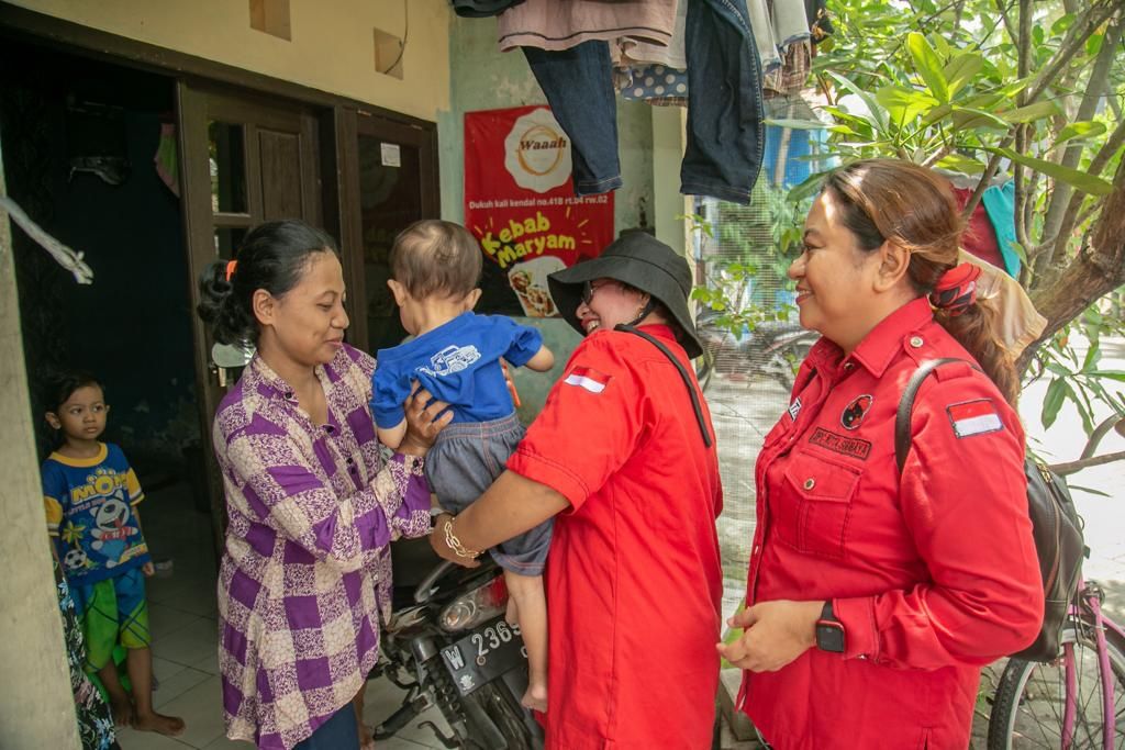 Ultah Megawati ke-76, Kader PDIP Surabaya Gelar Dapur Umum di 32 Titik