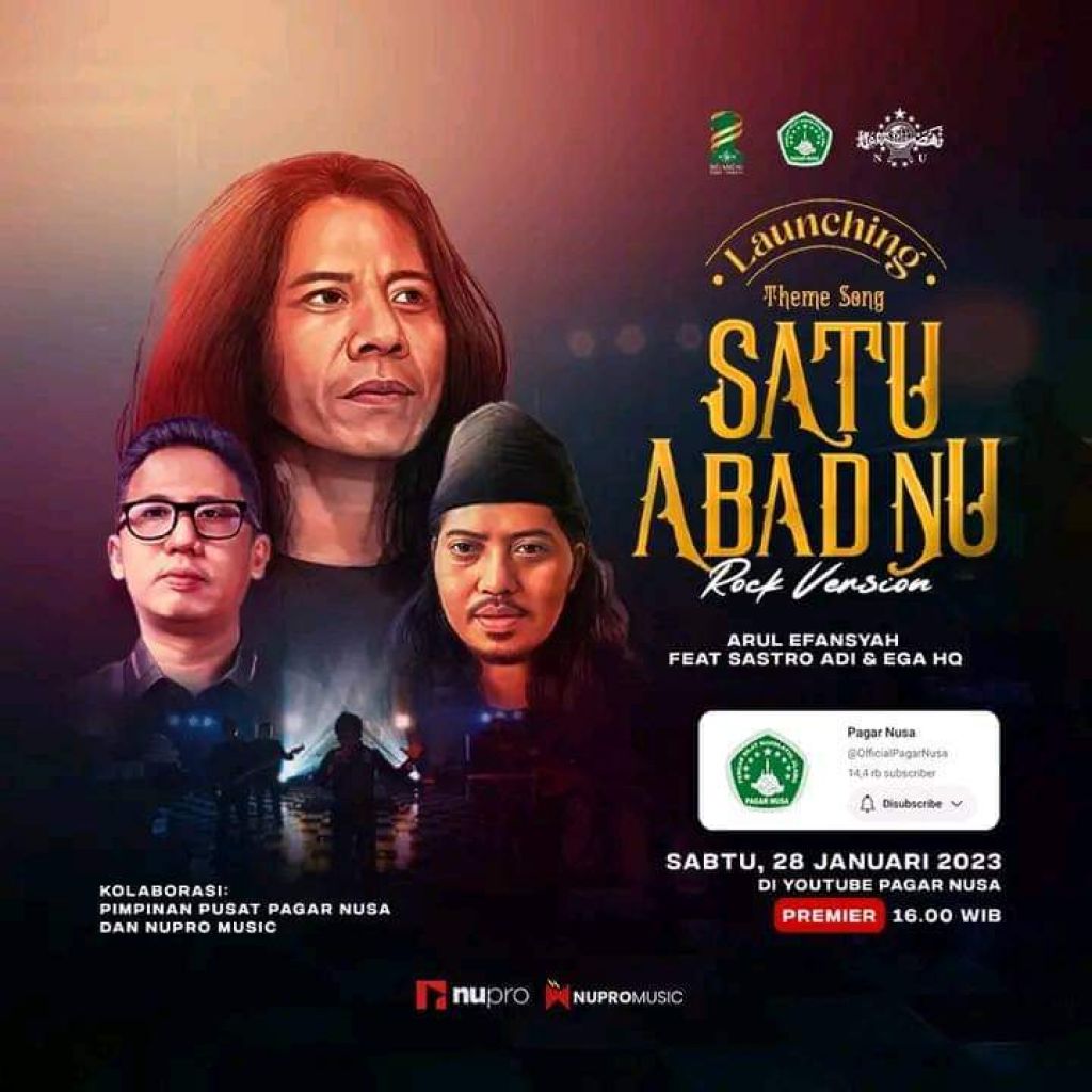 Theme Song 1 Abad NU Rock Version, Nikmati Sensasi Berbeda dari Eks Vokalis Power Metal