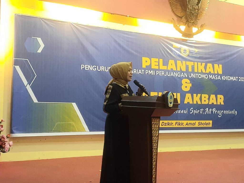 Jadi Keynote Speaker, Begini Motivasi Rektor Unitomo dan Anas Karno ke Pengurus PMII Perjuangan