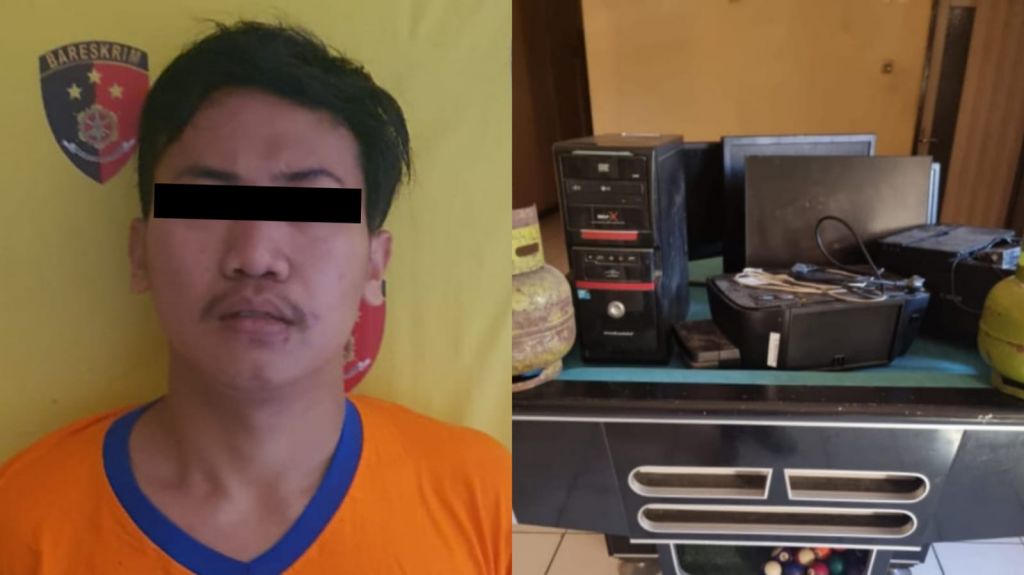 Apes, Maling ini Kehilangan Motornya saat Bobol SDN Ngagel 1 Surabaya
