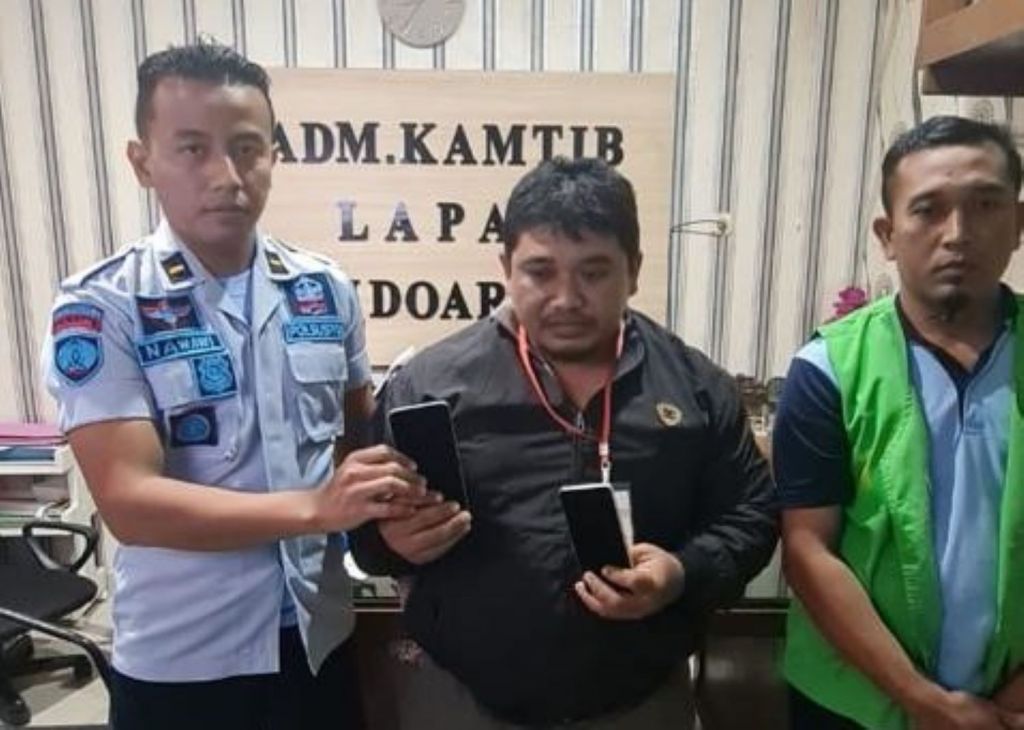 Dua HP Dalam Roti Tawar Gagal Diselundupkan ke Lapas Sidoarjo