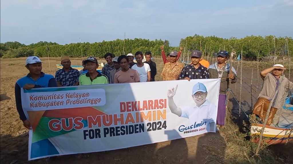Nelayan di Probolinggo Deklarasi Gus Muhaimin For Presiden 2024