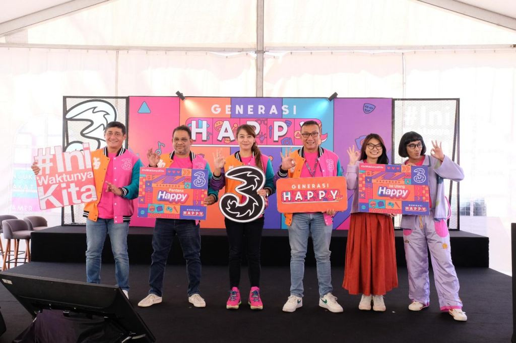 Tri Gelar Festival Generasi Happy di Surabaya, Ajak Gen Z Pahami Literasi Digital