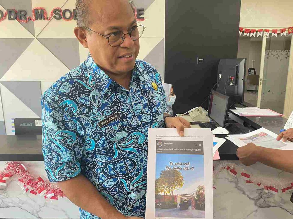 Dirut RSUD Dr Soewandhi Sebut Cleaning Service Curi Limbah B3 Sering "Kena Eval"