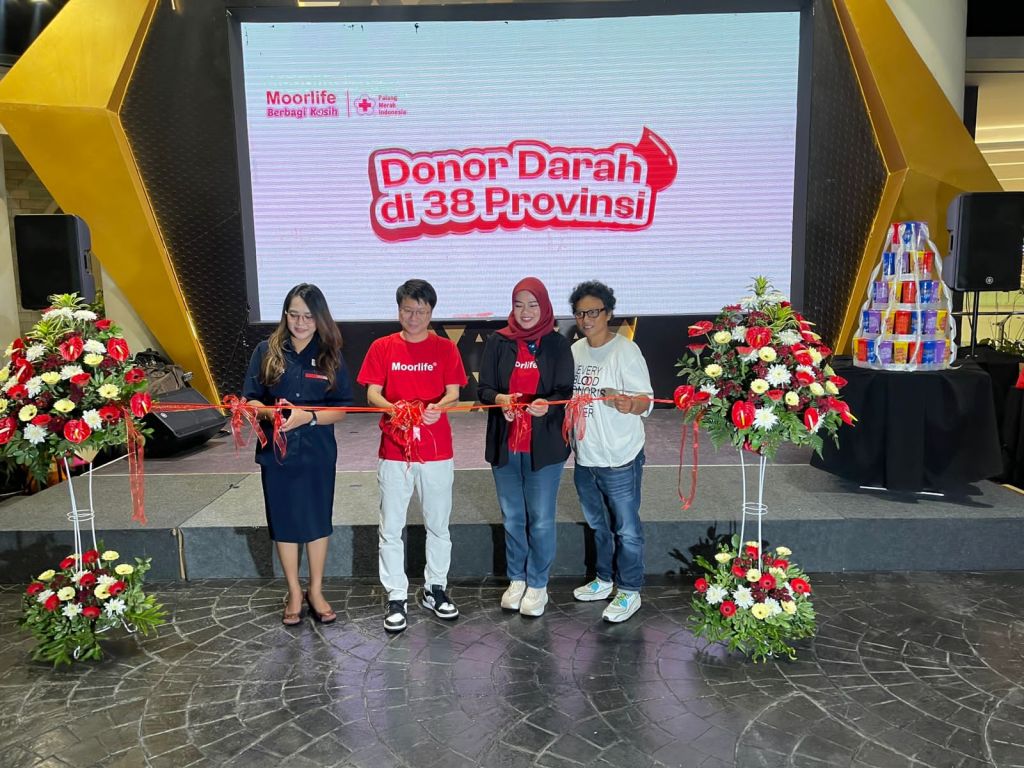 Peduli Sesama, Moorlife Gelar Donor Darah Serentak di 38 Provinsi Indonesia