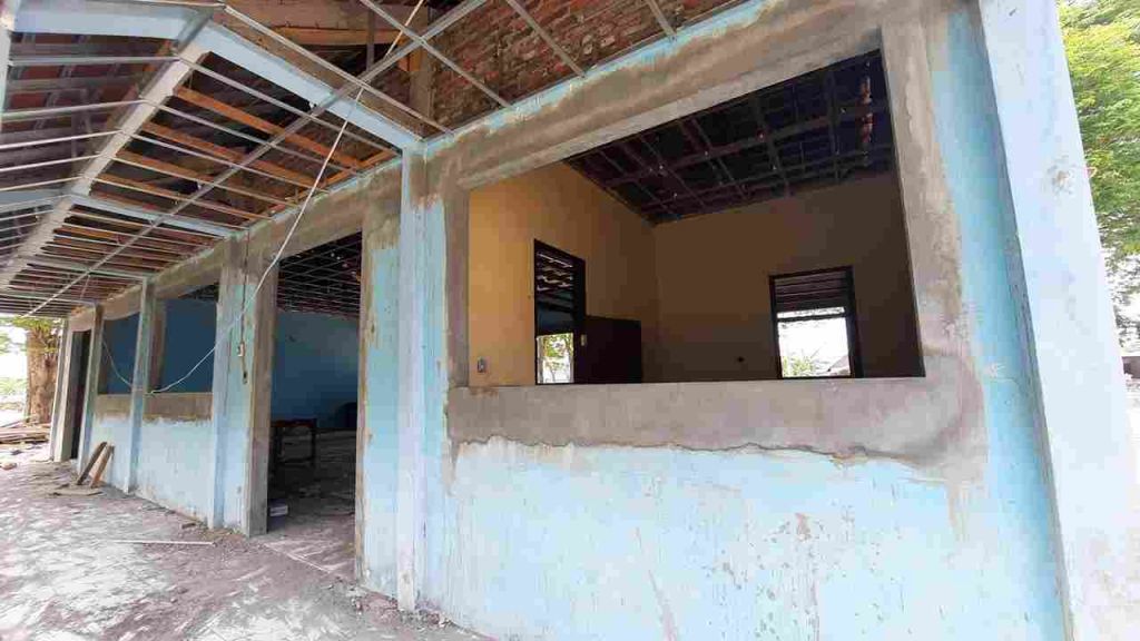 DAK 1,3 Miliar, SMPN 1 Pungging Rehab 7 Kelas Laboratorium dan Kamar Mandi