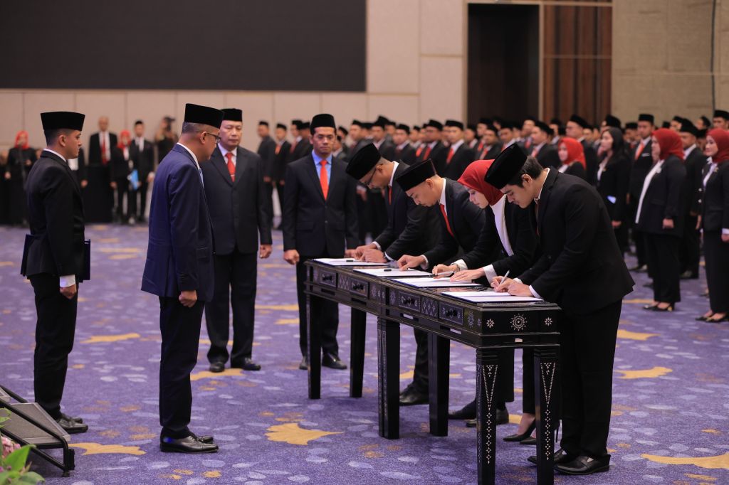 435 Notaris di Jatim Dilantik, Begini Pesan Dirjen AHU
