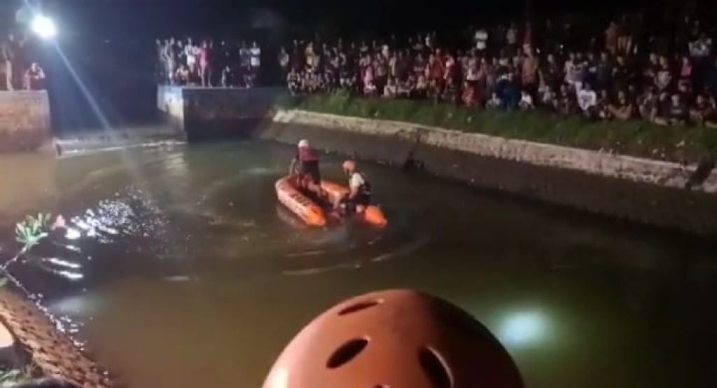 Pelajar SMA Hilang Tenggelam di Sungai Kedungrejo, Jombang