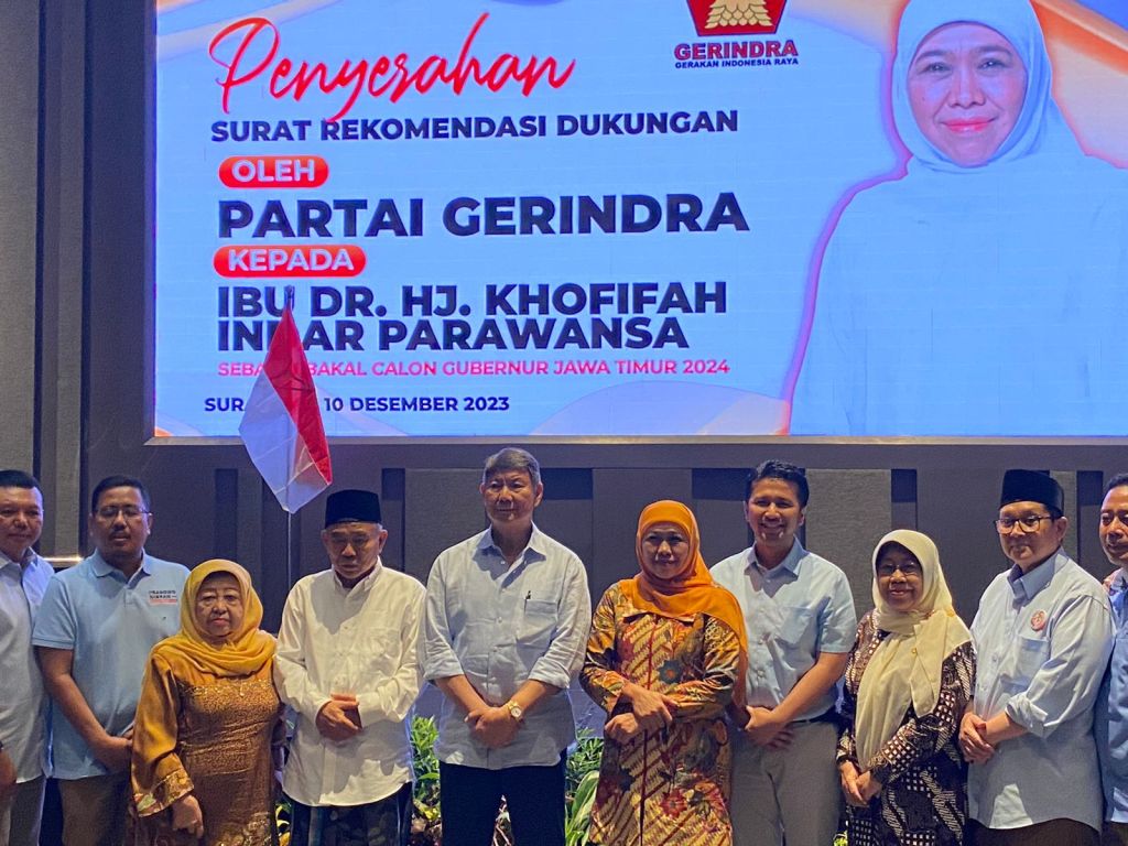 Khofifah Beri Sinyal Dukung Prabowo-Gibran