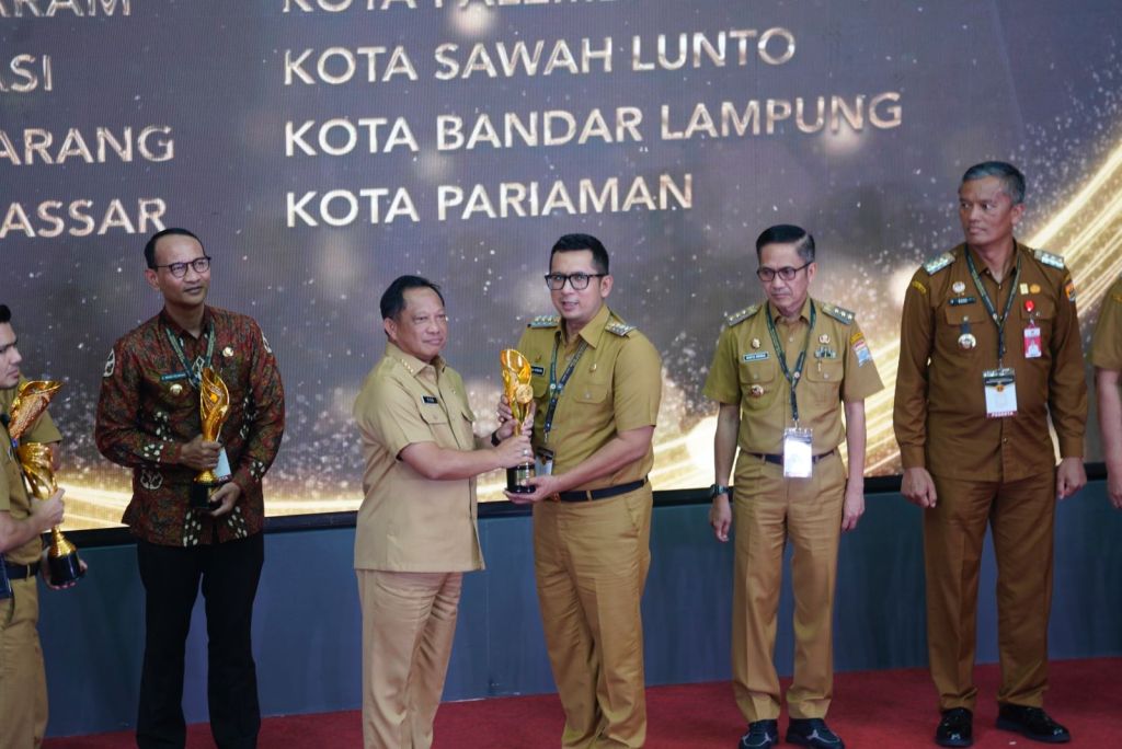 Kota Mojokerto Sabet Predikat Kota Terinovatif di IGA 2023