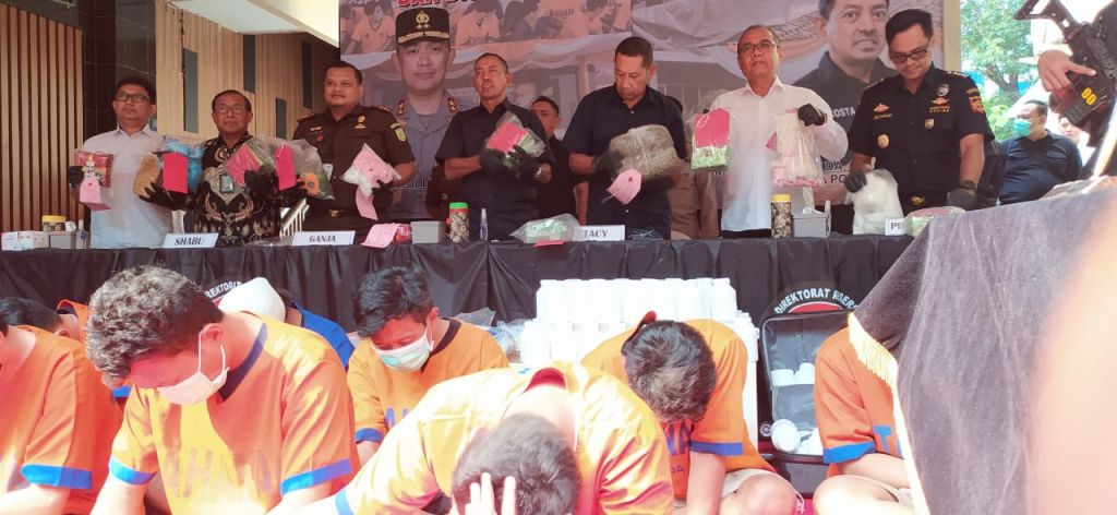 Sabu Masuk Indonesia Lewat Mana, Simak Penjelasan Polda Jatim