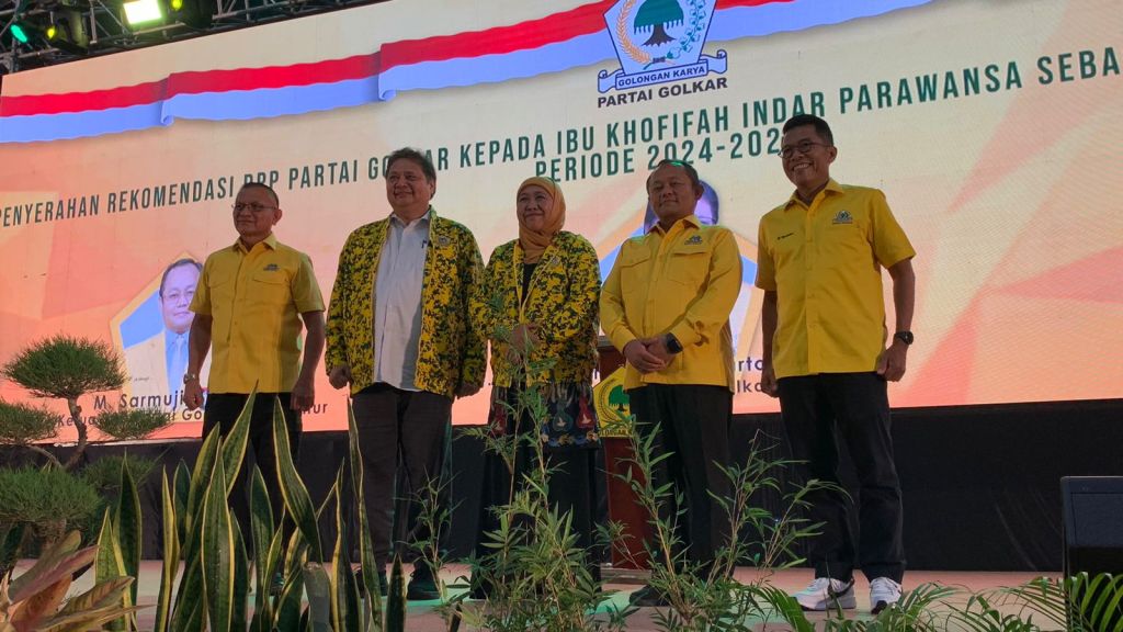 Golkar Resmi Berikan Rekom Khofifah Maju Cagub di Pilkada 2024