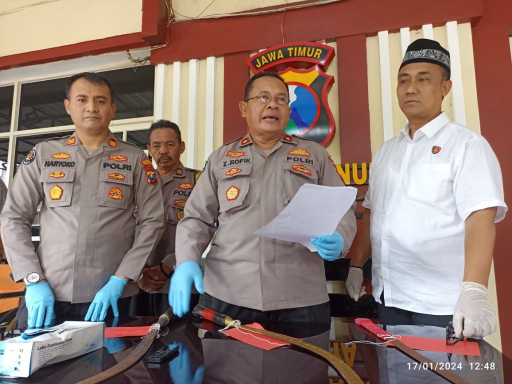Ketua Gengster Surabaya Usai Ditangkap: Jangan Tiru Saya, Tak Enak Tinggal di Penjara