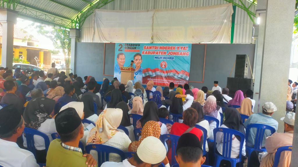Relawan Gus Ipul di Jombang Deklarasi Dukung Prabowo-Gibran