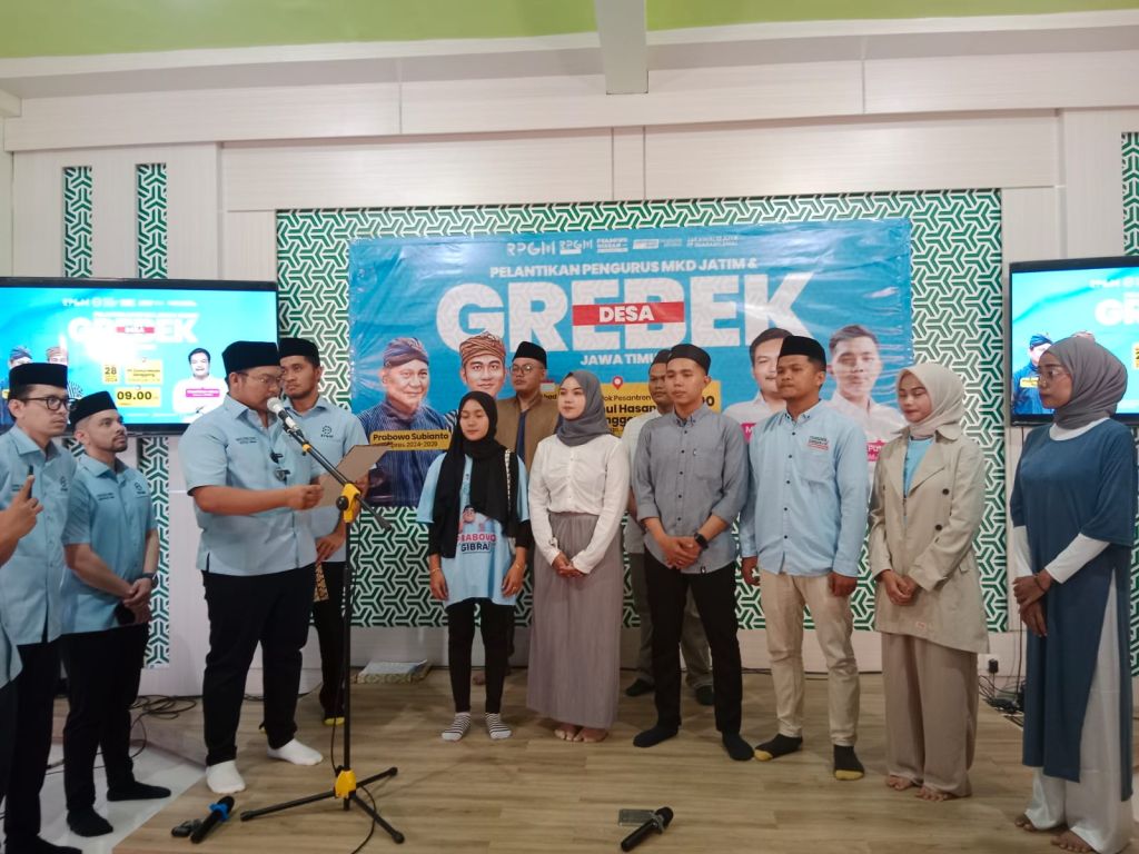 Pemuda Milenial Optimistis Suara Prabowo-Gibran 70 Persen di Jatim
