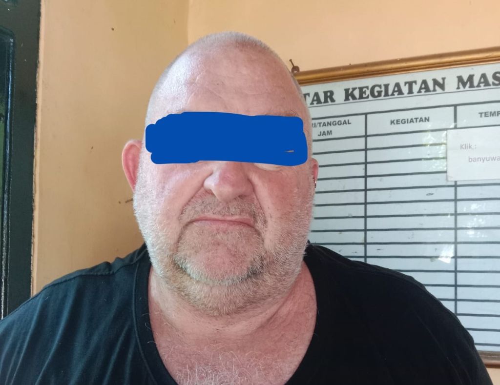 Bule Aniaya Mantan Istri di Banyuwangi Tertangkap Setelah Buron 9 Bulan