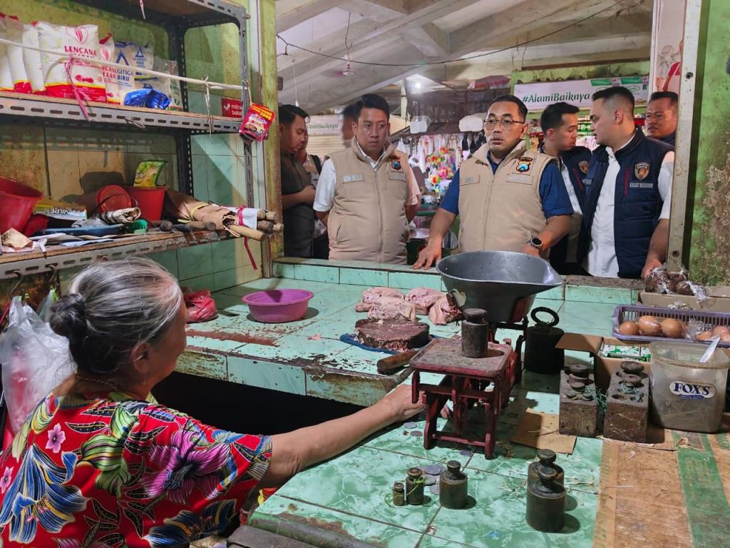 Cek Bapokting di Gresik, Satgas Pangan: H-1 Lebaran Harga Relatif Stabil