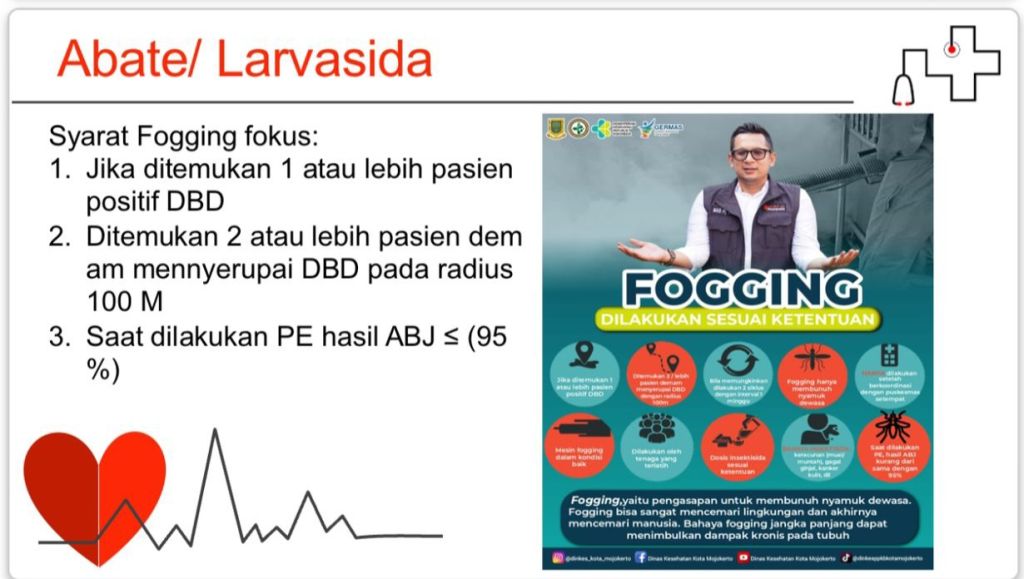 Sejak Januari Tercatat 203 Kasus DD dan DBD di Kota Mojokerto, Ini Perbedaannya