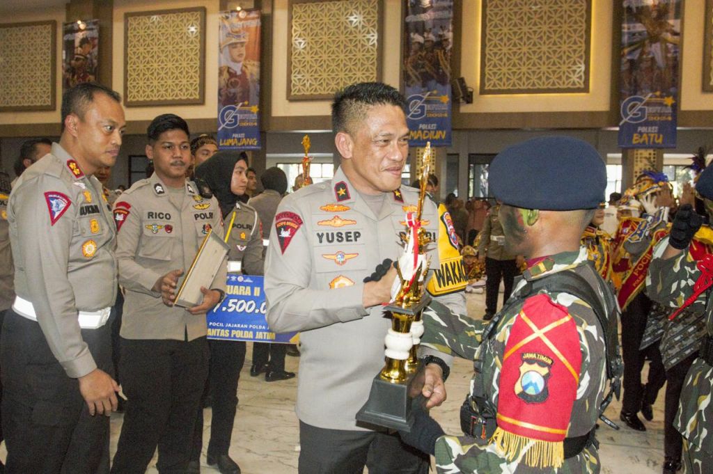 Lomba Polisi Cilik Piala Kapolda Jatim 2024, Polresta Sidoarjo Sabet Juara 1