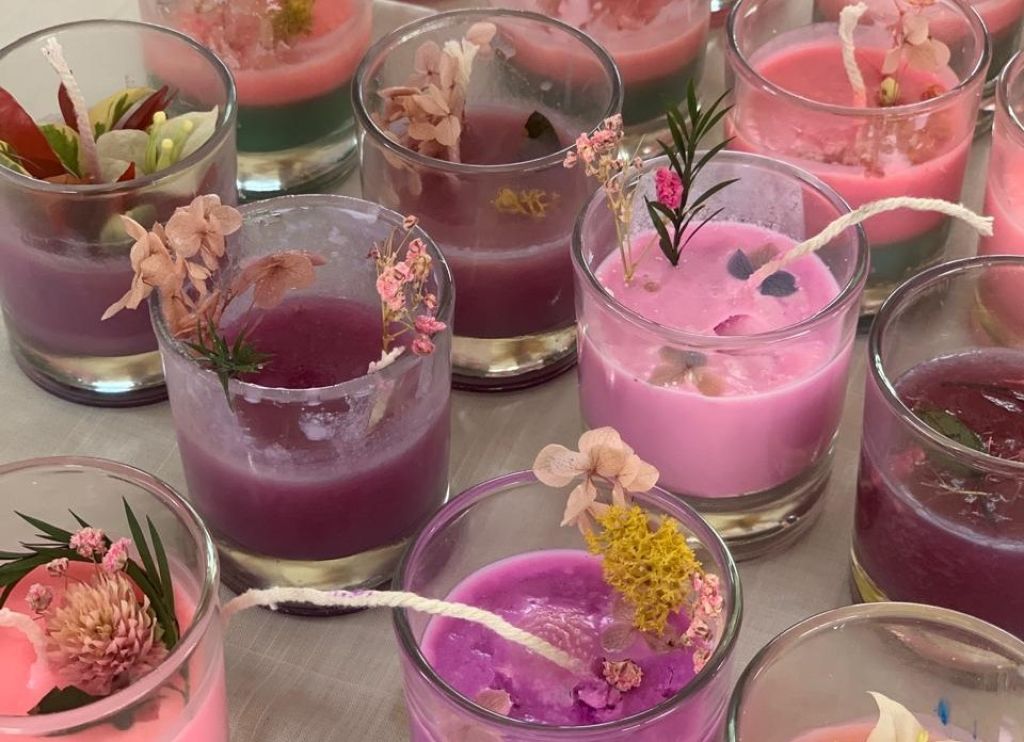 Lilin Aromaterapi Berbahan Jelantah Karya Emak-emak PKK di Mojokerto
