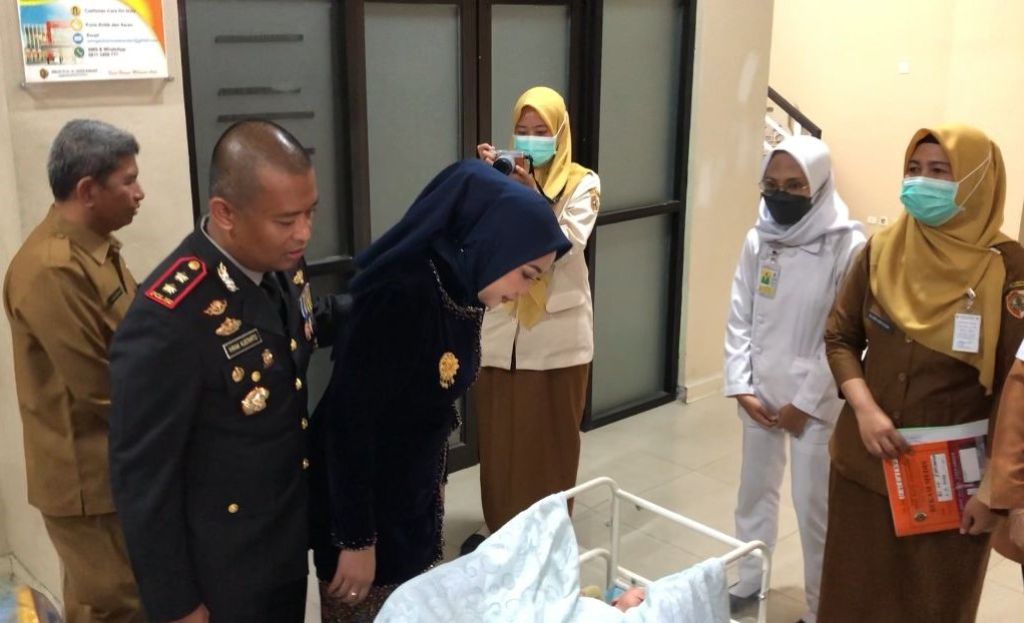 Dua Bayi di Mojokerto Lahir Pada HUT Bhayangkara Ke-78