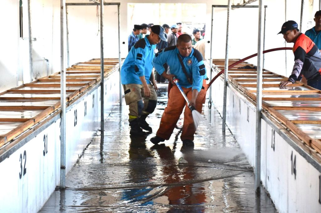 Mengintip Penataan Pasar Daging Arimbi Pegirian Surabaya