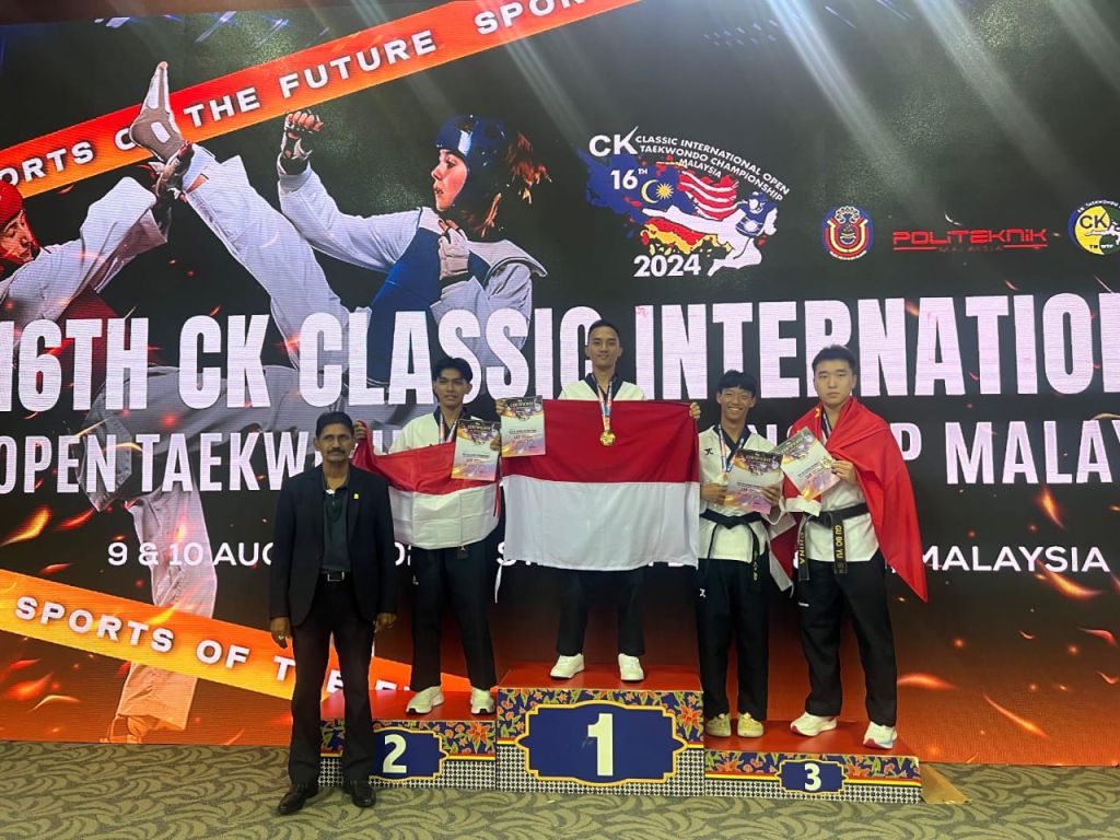 2 Personel Polres Probolinggo Kota Raih Prestasi dalam Ajang Taekwondo Internasional