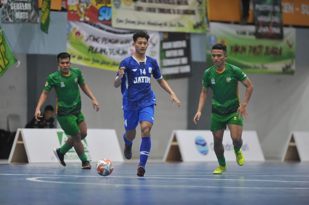 Menang Tipis 1-2 Lawan Sumut, Tim Futsal Jatim Lolos ke Semifinal