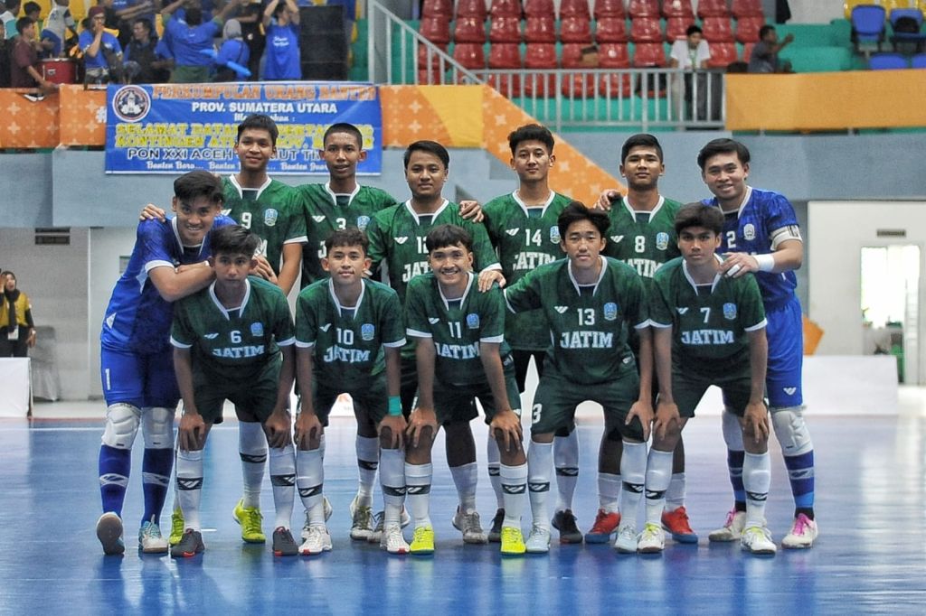 Tim Futsal Jatim Melaju ke Final, Pelatih Ingatkan No Euforia dan Tetap Fokus