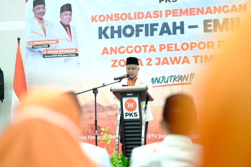 Konsolidasi Pemenangan di Jember, Ketua PKS Jatim Puji Kinerja Khofifah Periode Pertama