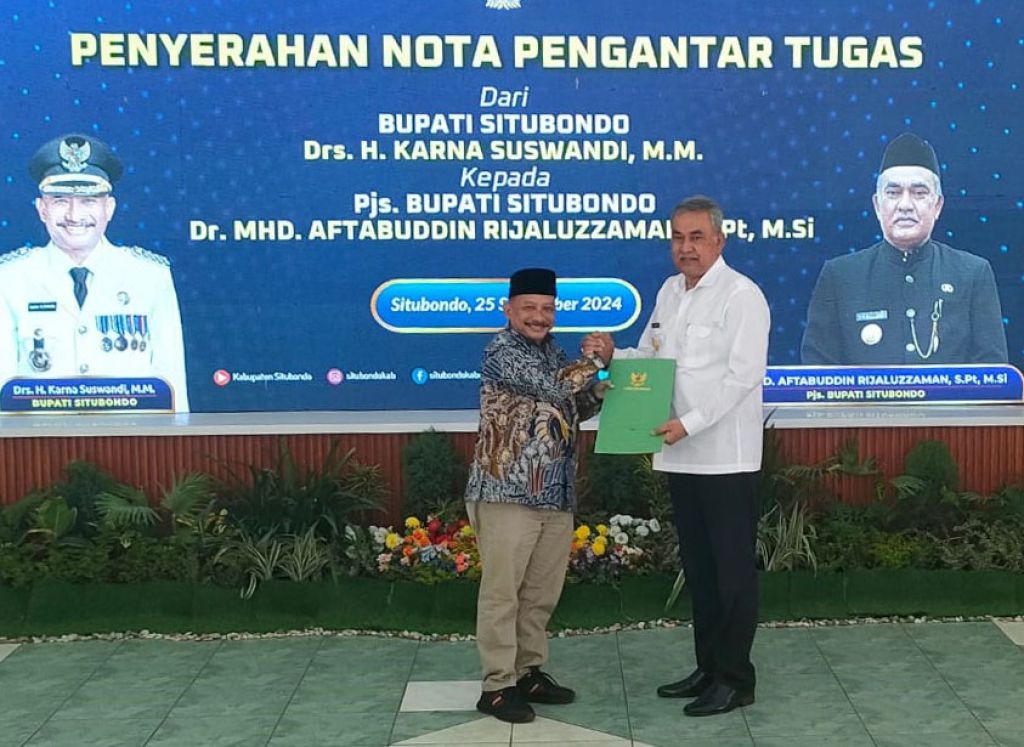 Jabat Pjs Bupati Situbondo, Aftabuddin Siap Jaga Netralitas ASN di Pilkada 2024