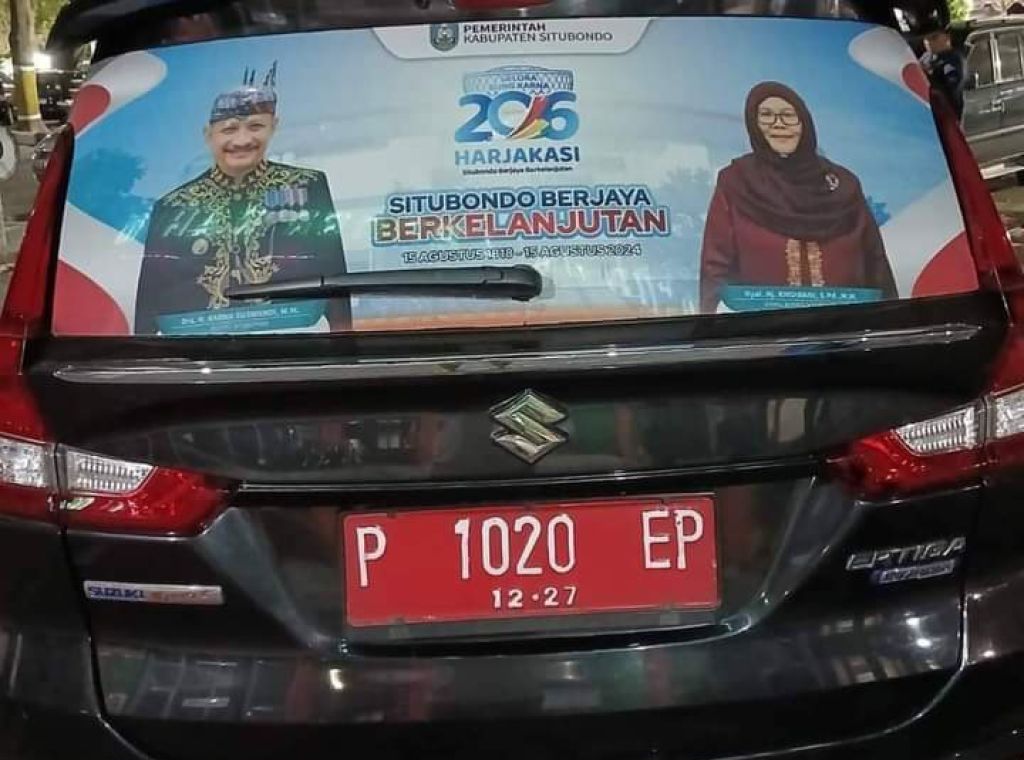 Foto Petahana di Mobil Dinas Pemkab, Begini Langkah Bawaslu Situbondo