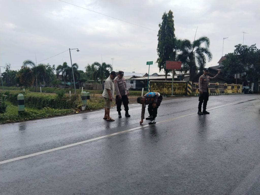 Bus Pariwisata Tabrak Gadis Pelajar Terjatuh dari Motor di Banyuwangi