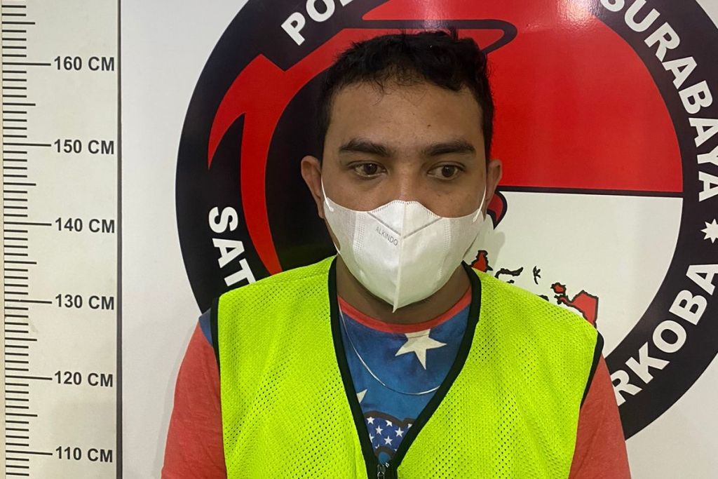 Terlibat Peredaran Narkoba di Surabaya, Pria ini Dua Kali Masuk Penjara