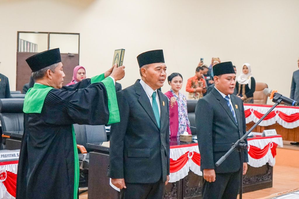 Pimpinan Dewan Kota Mojokerto Dilantik Tanpa Ketua, Ini Sosoknya