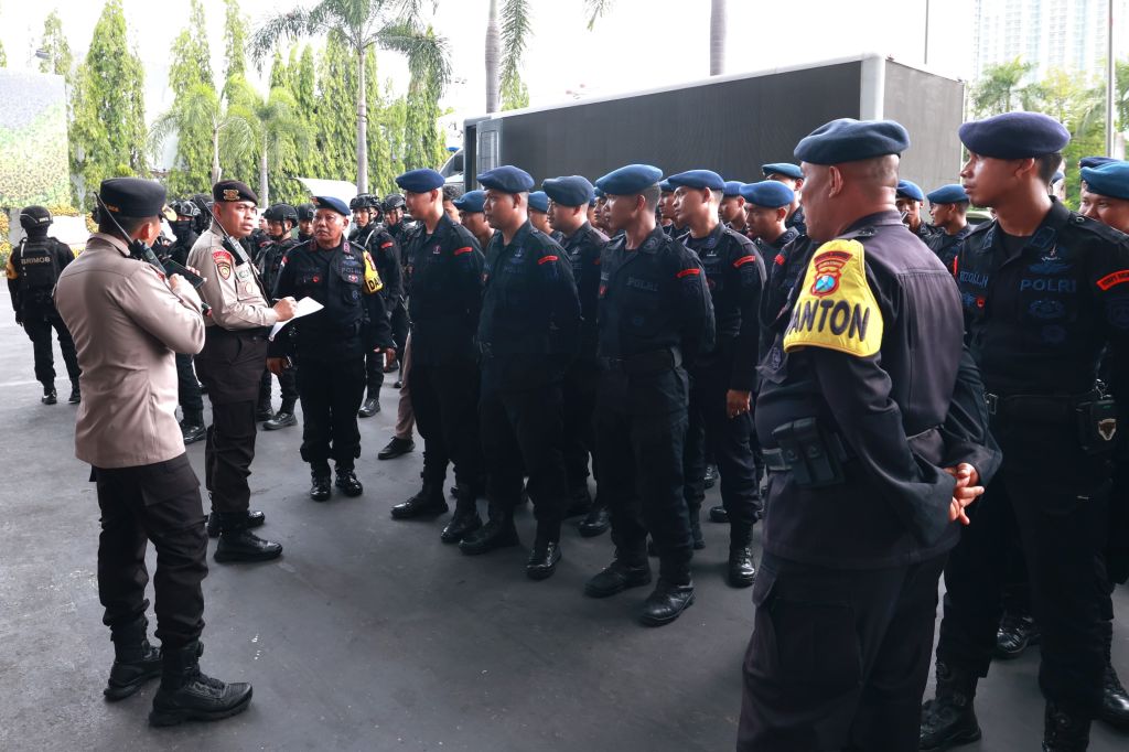 780 Personel Polda Jatim Amankan Debat Kedua Pilgub Jatim 2024