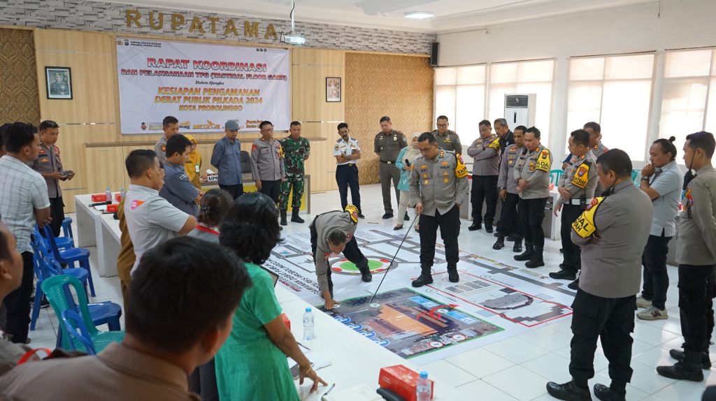 Debat Pilkada, Polres Probolinggo Kota Siagakan Ratusan Personel