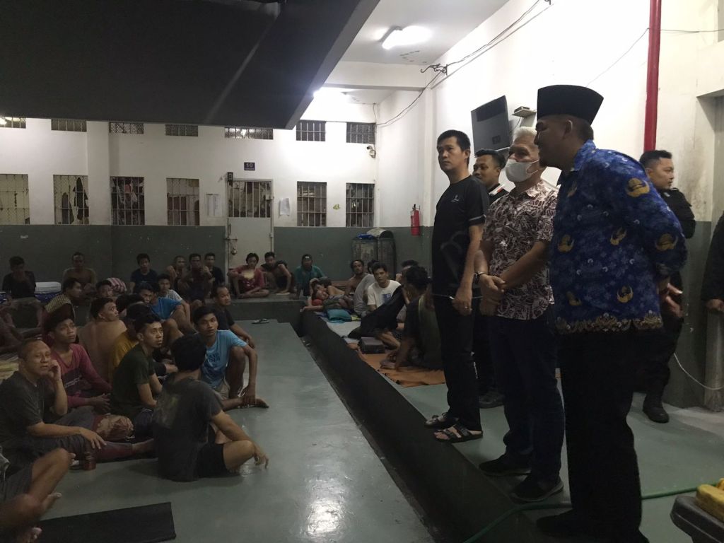Sidak Rutan I Surabaya Demi Stabilitas Keamanan dan Kenyamanan WBP