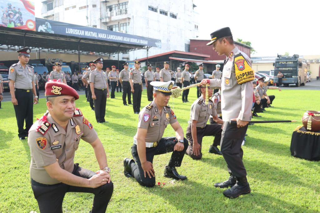 69 Personel Polres Mojokerto Kota Naik Pangkat, Ini Daftarnya