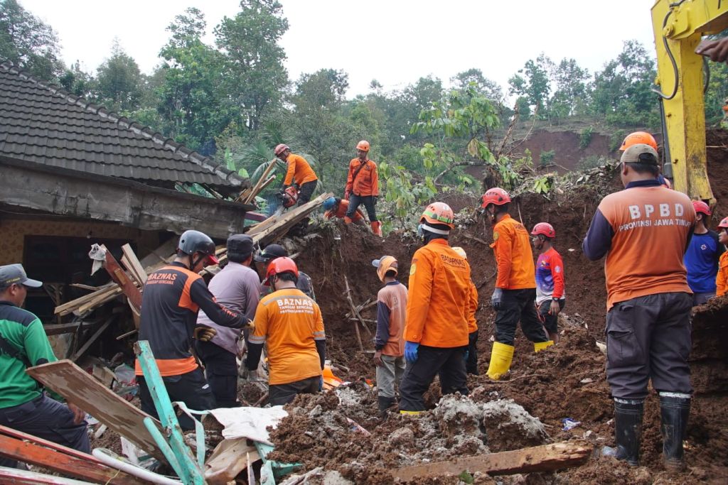 Korban Kedua Longsor di Jombang Juga Ditemukan Meninggal Dunia