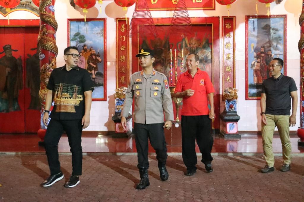 Amankan Imlek 2025 di Kota Mojokerto, Polisi Terapkan Pola Pengamanan Khusus