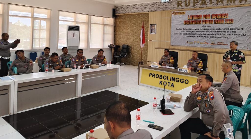 Polres Probolinggo Kota Gelar Latihan Pra Operasi Keselamatan Semeru 2025