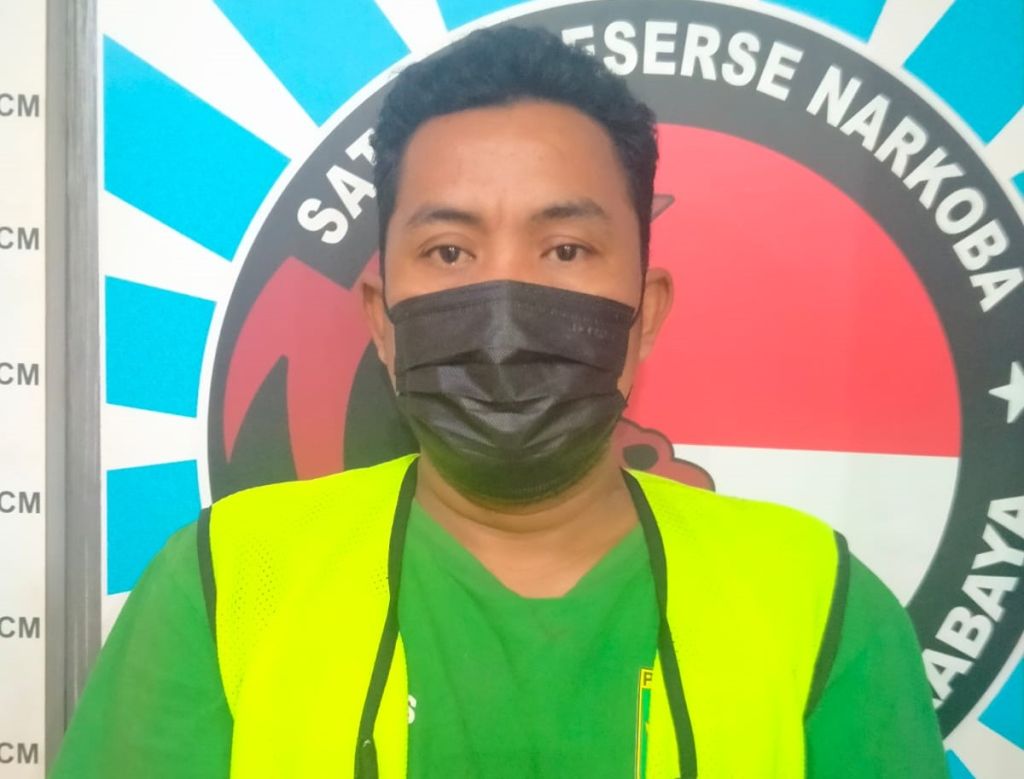 Peredaran 6 Gram Sabu Libatkan Residivis Digagalkan Polisi Surabaya
