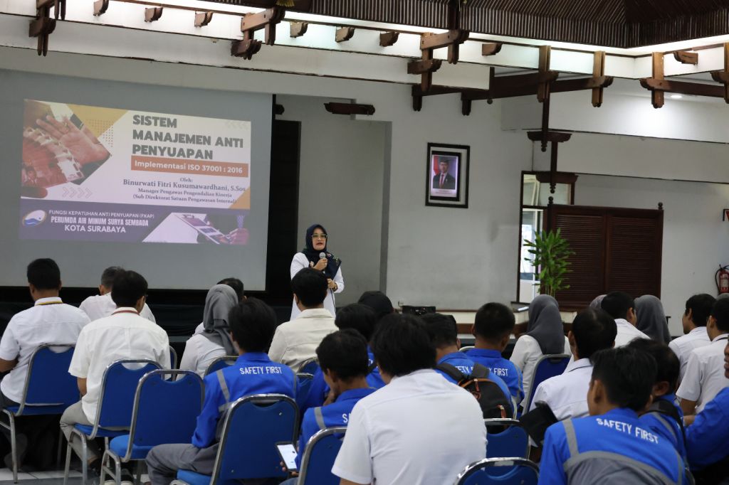 Perumda Surya Sembada Surabaya Perkuat Sistem Manajemen Anti Penyuapan